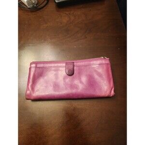 Hobo Berry Purple Long Wallet w/ Multiple Compartments
